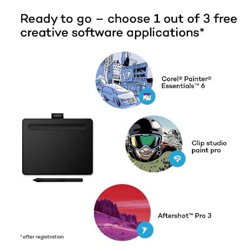 Εικόνα της Wacom Intuos S Black CTL-4100K-N