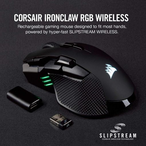 Εικόνα της Ποντίκι Corsair Ironclaw RGB Wireless CH-9317011-EU
