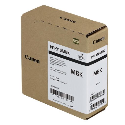 Εικόνα της Μελάνι Canon PFI-310MBK Matte Black 2358C001
