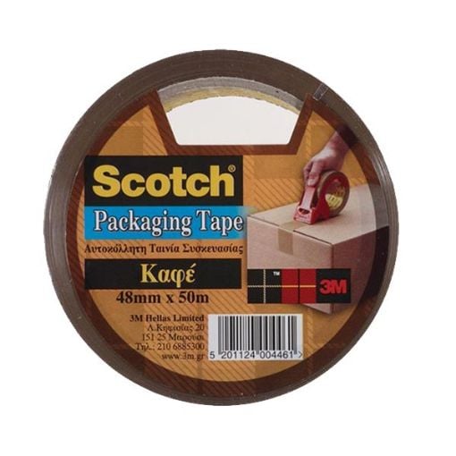 Εικόνα της Ταινία Συσκευασίας PP 3M 48mm x 50m Καφέ 4305BR