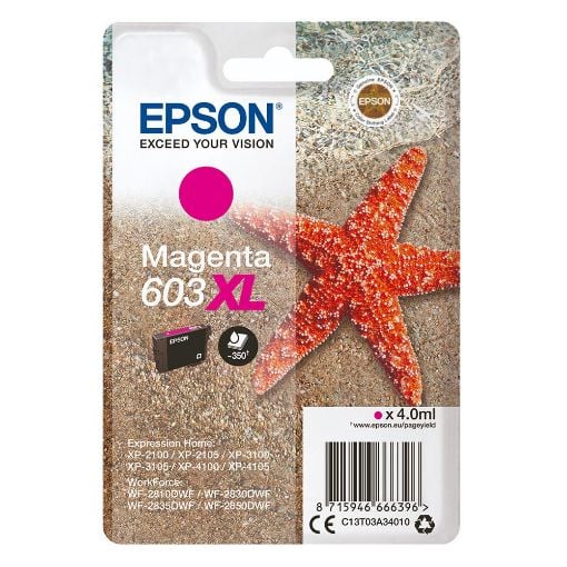 Εικόνα της Μελάνι Epson 603XL Magenta C13T03A34010
