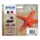Εικόνα της Πακέτο 4 Μελανιών Epson 603XL Black, Cyan, Magenta και Yellow C13T03A64010