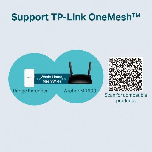 Εικόνα της Router Tp-Link Archer MR600 v1 4G+ Cat6 LTE Dual Band AC1200