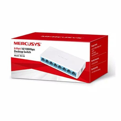 Εικόνα της Desktop Switch Mercusys 8-Port 10/100Mbps MS108