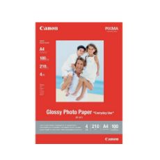 Εικόνα της Φωτογραφικό Χαρτί Everyday Use Canon GP-501 A4 Glossy 200g/m² 5 Φύλλα 0775B076