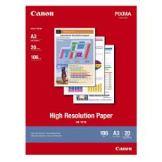 Εικόνα της Φωτογραφικό Χαρτί Canon HR-101N A3 High Resolution 106g/m² 20 Φύλλα 1033A006