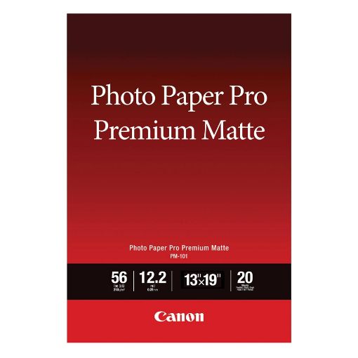 Εικόνα της Φωτογραφικό Χαρτί Canon Pro Premium PM-101 A3+ Matte 210g/m² 20 Φύλλα 8657B007
