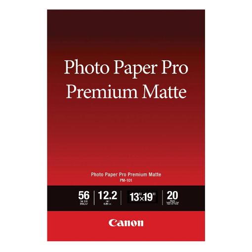Εικόνα της Φωτογραφικό Χαρτί Canon Pro Premium PM-101 A3+ Matte 210g/m² 20 Φύλλα 8657B007