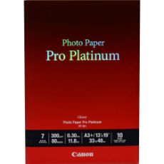 Εικόνα της Φωτογραφικό Χαρτί Canon Pro Platinum PT-101 A3+ Glossy 300g/m² 10 Φύλλα 2768B018