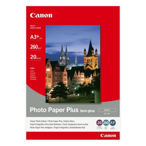 Εικόνα της Φωτογραφικό Χαρτί Canon SG-201 A3+ Semi Glossy 260g/m² 20 Φύλλα 1686B032