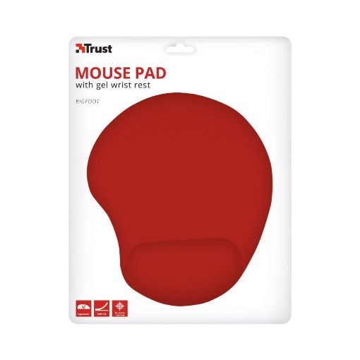 Εικόνα της Mouse Pad Trust BigFoot Red 20429