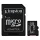 Εικόνα της Κάρτα Μνήμης MicroSDXC Class 10 Kingston Canvas Select Plus 100R A1 64GB + SD Adapter SDCS2/64GB