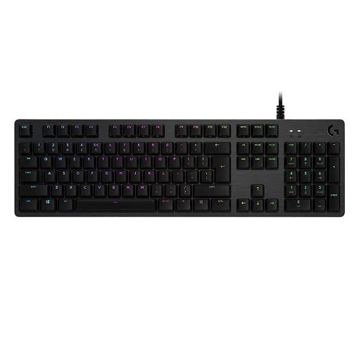 Εικόνα της Πληκτρολόγιο Logitech G512 RGB Mechanical Clicky GX Blue Switch Carbon 920-008946