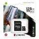 Εικόνα της Κάρτα Μνήμης MicroSDXC Class 10 Kingston Canvas Select Plus 100R A1 128GB + SD Adapter SDCS2/128GB