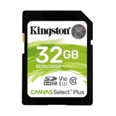 Εικόνα της Κάρτα Μνήμης SDHC Class 10 Kingston Canvas Select Plus UHS-1 U1 V10 32GB SDS2/32GB