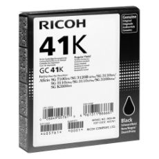 Εικόνα της Μελάνι Ricoh GC-41K Black 405761