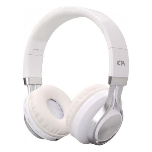 Εικόνα της Headset Crystal Audio BT-01 Bluetooth Over-Ear White-Silver