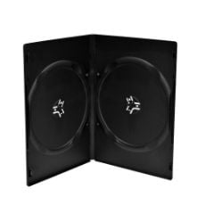 Εικόνα της MediaRange DVD Slimcase for 2 discs 9mm Black BOX14