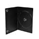 Εικόνα της MediaRange DVD Slimcase for 1 disc 7mm Machine Packing Black BOX13-M