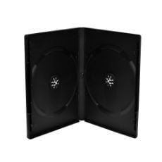 Εικόνα της MediaRange DVD Case for 2 discs 14mm Black BOX12