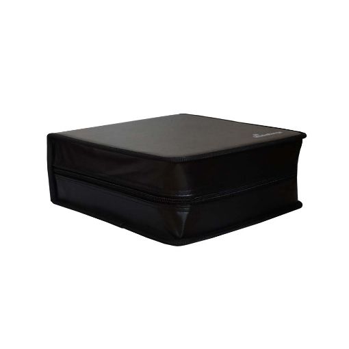 Εικόνα της MediaRange Media Storage Wallet for 200 discs Synthetic Leather Black BOX93