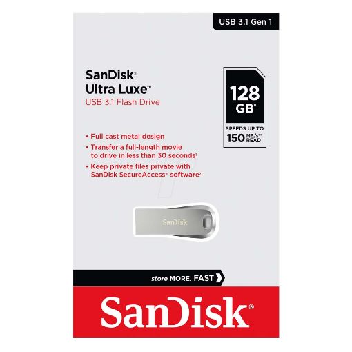 Εικόνα της SanDisk Ultra Luxe USB 3.1 128GB SDCZ74-128G-G46
