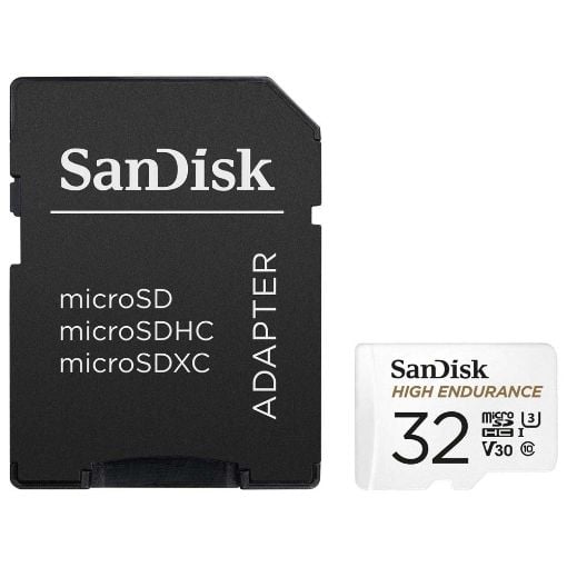 Εικόνα της Κάρτα Μνήμης MicroSDHC Class 10 Sandisk High Endurance 32GB U3 V30 SDSQQNR-032G-GN6IA