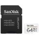 Εικόνα της Κάρτα Μνήμης MicroSDHC Class 10 Sandisk High Endurance 64GB U3 V30 SDSQQNR-064G-GN6IA