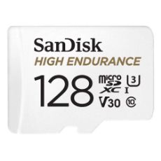 Εικόνα της Κάρτα Μνήμης MicroSDHC Class 10 Sandisk High Endurance 128GB U3 V30 SDSQQNR-128G-GN6IA