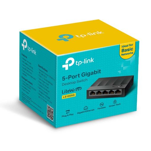 Εικόνα της Switch Tp-Link LS1005G v1 5 Port 10/100/1000Mbps