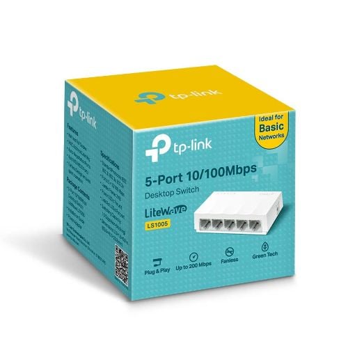 Εικόνα της Switch Tp-Link LS1005 v1 5 Port 10/100Mbps