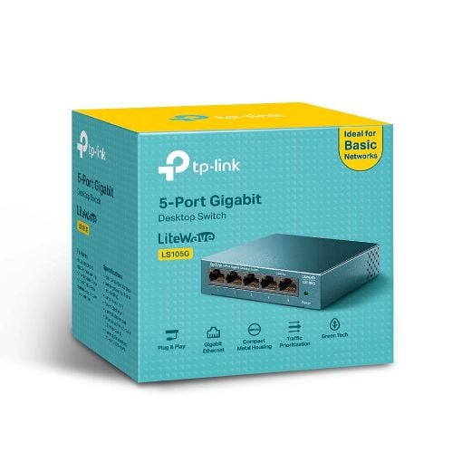 Εικόνα της Switch Tp-Link LS105G v1 5 Port 10/100/1000Mbps