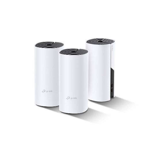 Εικόνα της Access Point Tp-Link Whole Home Hybrid Mesh Wi-Fi System Deco P9 v2 AC1200 + HomePlug AV1000 Dual-Band (3pack)
