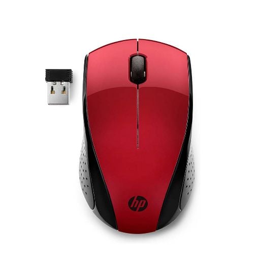 Εικόνα της Ποντίκι HP 220 Wireless Sunset Red 7KX10AA