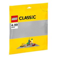 Εικόνα της LEGO Classic: Gray Baseplate 10701