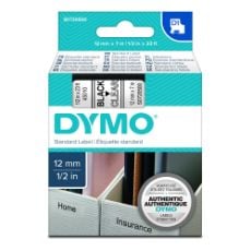 Εικόνα της Ετικέτες Dymo D1 Standard 12mm x 7m Black On Green 45019 S0720590