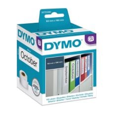 Εικόνα της Ετικέτες Dymo Large Lever Arch Labels 190 x 59mm White 99019 S0722480