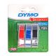 Εικόνα της Ετικέτες Dymo Stamping 3-Pack 9mm x 3m (Blue/Black/Red) S0847750