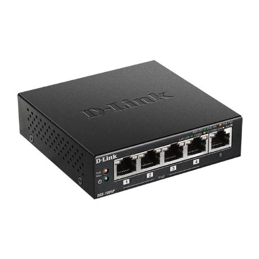 Εικόνα της Switch D-Link DGS-1005P 5-port 10/100/1000Mbps 4 PoE Ports