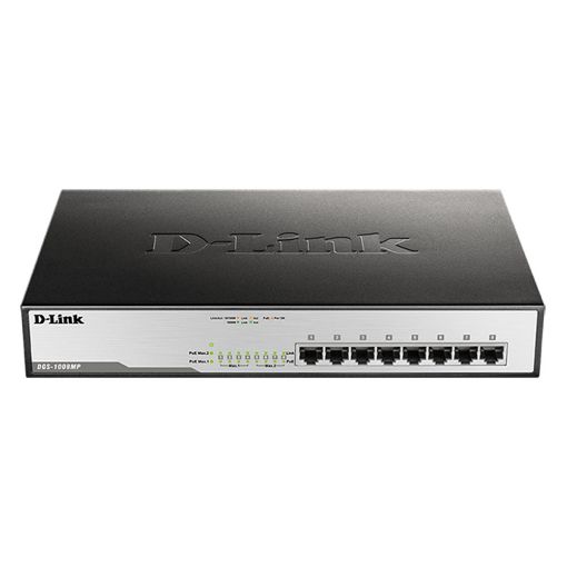 Εικόνα της Switch D-Link DGS-1008MP 8-Port 10/100/1000Mbps