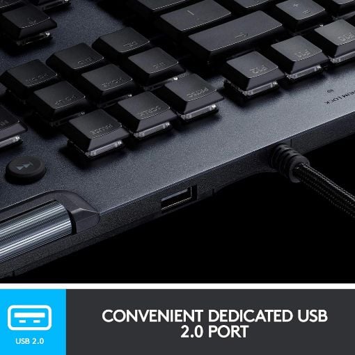 Εικόνα της Πληκτρολόγιο Logitech G815 Lightsync RGB Tactile Black (US) 920-008992