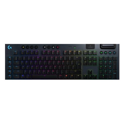 Εικόνα της Πληκτρολόγιο Logitech G915 LightSpeed RGB GL White Switches Black (US) 920-009111