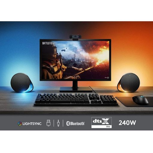 Εικόνα της Ηχεία Logitech 2.1 G560 LightSync Bluetooth Black 980-001301