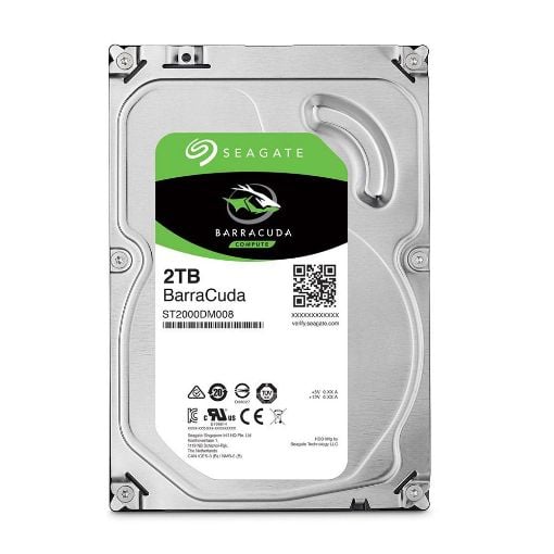 Εικόνα της Εσωτερικός Σκληρός Δίσκος Seagate Barracuda 3.5'' 2TB Sata III 6Gb/s ST2000DM008