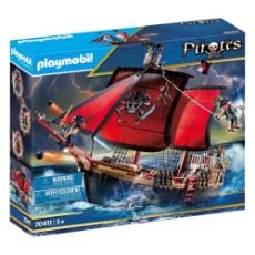 Εικόνα της Playmobil Pirates - Πειρατική Ναυαρχίδα 70411