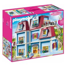 Εικόνα της Playmobil Dollhouse - Τριώροφο Κουκλόσπιτο 70205