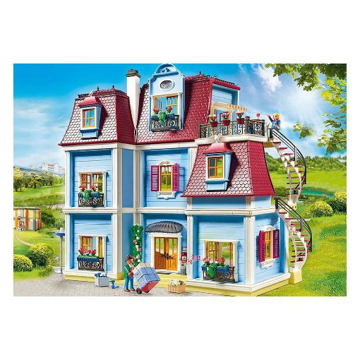 Εικόνα της Playmobil Dollhouse - Τριώροφο Κουκλόσπιτο 70205