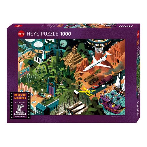 Εικόνα της Heye Puzzle - Movie Masters - Steven Spielberg Films 1000pcs 29883