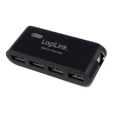 Εικόνα της Logilink USB 2.0 4-port Hub with Power Supply Black UA0085