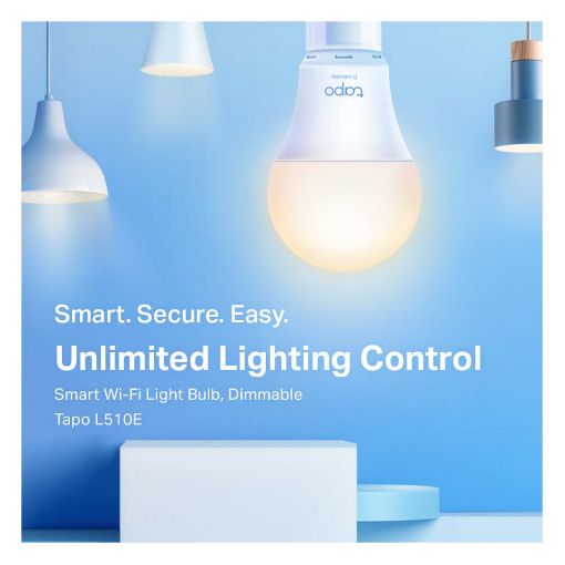 Εικόνα της Smart Wi-Fi Light Bulb Tp-Link Tapo L510E E27 8.7W Dimable